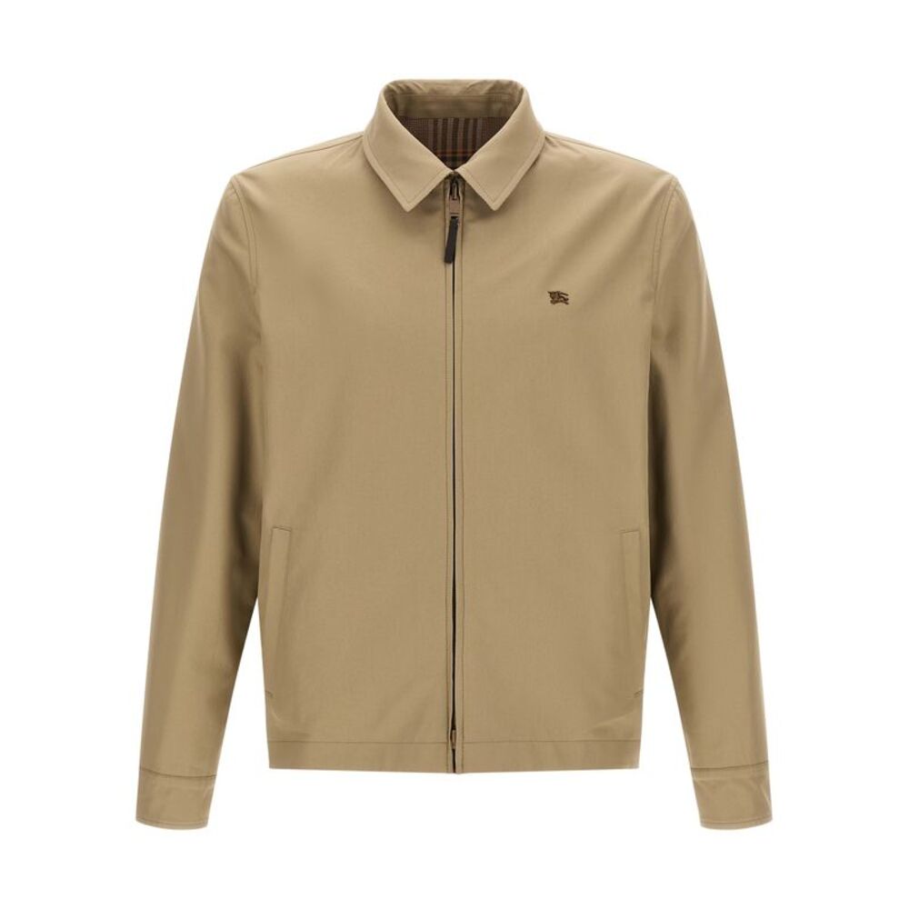 Burberry Beige Wool Shell Men's Jacket